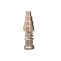 Wholesale Domeless GR2 Titanium Nail For mm mm D Nail Enail Heater Coil Carb Cap Kits For Both Female Male Glass Water