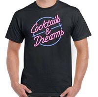 Wholesale Men s T Shirts Mens Funny Cocktail And Dreams Logo Movie Inspired T Shirt Stag Doo Fancy Dress TEE Shirt Custom Screen Printed