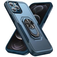 Wholesale Kickstand Phone Cases For Iphone Pro Max Mini XSMAX XR XS X SE Dual Color Magnetic Car Holder Case Hybrid PC TPU IN Protective Back Cover