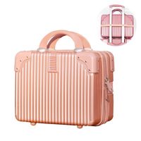 Wholesale Inch Portable Cosmetic Case Professional Makeup Organizer Travel Beauty Wedding Bag Suitcase Bags Cases