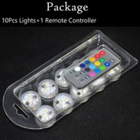 Wholesale Strings Remote Control Waterproof Submersible LED Elegant Mini Light With Battery For Wedding Decoration