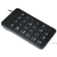 Wholesale Other Home Garden Wired Keys Slim Numeric Keypad Digital Keyboard for Accounting Teller Financial Supermarket Laptop Notebook RRF12864