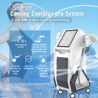 Wholesale 360 degree Silicone hand cold suction Vacuum Cryotherapy cryolipolysis Machine cryosculpture fat freezing Body shape For Different Body Parts Treatment