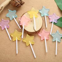Wholesale Charms Mm Glitter Flatback Resin Candy Star Lollipop Perfect For Pendants earrings Diy Keychain Parts