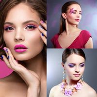 Wholesale False Eyelashes Pairs Color Box mm D D Colorful Mink Fake Makeup Beauty Extension Lash Supplies Natural Set Eyela E2O0