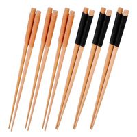 Wholesale Chopsticks Pairs Reusable Japanese Chinese Korean Wood Chop Sticks Hair Sticks Dishwasher Safe