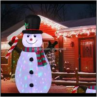 Wholesale Decorations M Led Inflatable Snowman Merry For Home Navidad Christmas Ornament Xmas Outdoor Decor Year Zlaym Xk8G