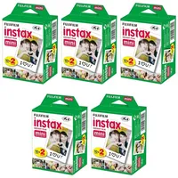 Wholesale 20 Sheet box fujifilm instax mini film sheets for camera Instax mini s s Photo Paper White Edge inch