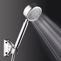 Wholesale Bathroom Shower Heads Flush Faucet System Set Bathtub Color LED Light Tropical Headboard Handheld Turbo