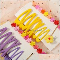 Wholesale Hair Clips Barrettes Jewelry Cartoon Cute Hairpin Word Clip Minimalistic Headdress Girl Little Side Aessories For Women Drop Delivery