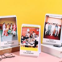 Wholesale Jumpsuits Kpop Bangtan Boys Year Table Calendar Books Members Desk Agenda Organizer Planner CM