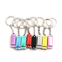 Wholesale Keychains Keyring Kid Harmonica Toy Gift Mini Holes Tone Keychain Key Ring
