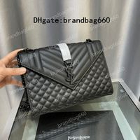 Wholesale Designers Leather women shoulder bags crossbody Luxury handbags clutch purses ladies wallets tote Gold Silver Black Chain Bag