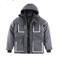 Wholesale New Winter Outdoor Goose Canada Jacket Casual Sports Down Jacket White Duck Windproof Parker Long Leather Collar Hat Warm Real Wolf Fur Fashion Classic Adventure