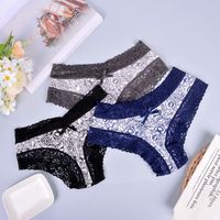Wholesale Women s Panties set Low rise Lace Thongs Women M XL Sexy T Back Thong G string Underwear Girls Underpants Colors