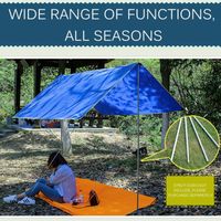 Wholesale Carpets Persons Ultralight Multifunctional Waterproof Camping Mat Tent Tarp Footprint Ground For Outdoor Hiking Picnic