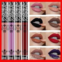 Wholesale 15 Colors Lip Gloss Makeup Long Lasting Lips Matte Lipstick Nude Cosmetic Moistourzing Tint Tattoo Matte Liquid Make Up