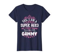Wholesale Womens YES I am a Super hero my Code name is Gammy Funny T Shirt