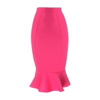 Wholesale Bandage Woman Skirt Mermaid Pleated Long Vintage Summer s For Women Sexy Harajuku High Waist Party Club Clothes