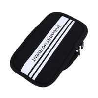 Wholesale 1pc Sports Armband Mobile Phone Bag Waterproof For Outdoor Running Jogging Black Under Inches Cell Cases