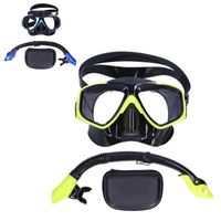 Wholesale Diving Masks Silicone Scuba Mask Set Anti Fog Goggles With Full Dry Snorkel Adjustable Strap Snorkeling For Kids Adult