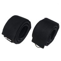 Wholesale 2pcs D Double Loop Sport Ankle Strap Padded D ring Cuffs For Gym Workouts Cable Machines Buand Leg Weights Exercises Support