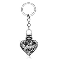 Wholesale HANCHANG TV Series The Vampire Diaries Jewelry Keychain Caroline Vervain Heart Pendant Keyring for Bag Car Key Holder Women Gift