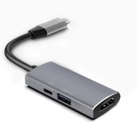 Wholesale 3 In USB3 C HUBS K HDMI compatible Type C HUB PD Charging Power Adapter Dock For Switch MacBook Pro Air PC Laptop Computer Splitter