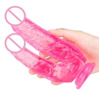 Wholesale Double Head Dildos Anal Plug Prostate Massage Vagina Anus Stimulator Goods Erotic Adult Sex Toy For Men Women Couples B ESTCO Shop