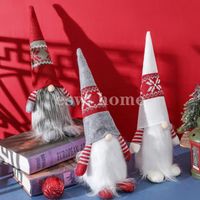 Wholesale Party Supplies Swedish Tomte Christmas faceless Gnome Ornaments Scandinavian Santa Elf Plush Dolls Xmas Thanksgiving Winter Holiday Table home Decor