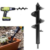 Wholesale Professional Drill Bits Portable High Speed Steel Twist Planting Auger Spiral Mining Tool Garden Cutting Hole Saw Electrical Accessories Dur