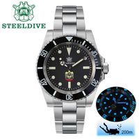 Wholesale Eagle m Diver Watch Automatic NH35 Sapphire Crystal Mechanical Men C3 Luminou L Steel Dive Wristwatches