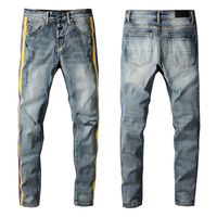 Wholesale Mens Jeans Skinny High Quality Creative Ripped Summer Bootcut For Men Hommes Men s