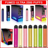 Wholesale 2021 Puffs Disposable Vape Fumed Ultra Electronic Cigarette mAh Battery Prefilled ml Pods Cartridges Vapors Device e Cigs Vaporizers Vapes Pen Stick