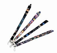 Wholesale Anime Boy Lanyard For Key Cell Phone Hanging Rope Keychain USB ID Card Badge Holder Keychain DIY Lanyards Bgas Cosplay Gift