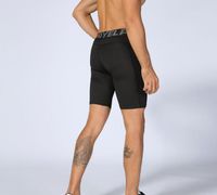 Wholesale Men s Fitness Shorts With Pockets Sports Running Training Perspiration Wicking Stretch Tight