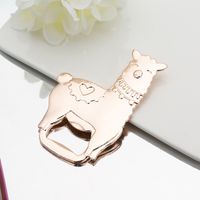 Wholesale Alpaca Theme Bottle Opener Party Return Gift for Friends Kids Treat Wedding Party Favors Gifts GWF12722