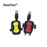 Wholesale Cell Phone Mounts Holders DanYee Universal Motorcycle Holder Stand For s Plus Motorbike Mount