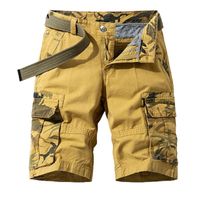 Wholesale Men s Shorts Summer Tactical Cargo Camouflage Outdoor Hiking Military Jogger Short Cotton Casual Loose Men