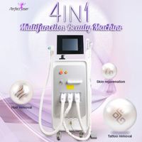 Wholesale Long Pulse Nd Yag Laser Multi Function IPL Laser Hair Tattoo Removal Machine Used for Spa Equipment