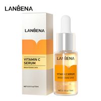 Wholesale LANBENA Vitamin C Whitening Serum Face Cream Snail Remover Freckle Speckle Fade Dark Spots Anti Aging Skin Care