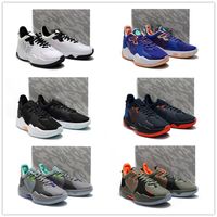 Wholesale Paul George EP Black White OKC Home Men Athletic Shoes Army Green Grey PG s mens sports sneaker with box