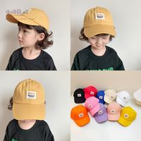 Wholesale Boys Hat Spring and Summer Korean Style Baby Trendy Thin Baseball Cap Child Sun Proof Older Children Years Old Female Spring and Autumn