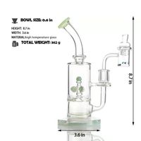 Wholesale Hookah windmill filter fine thickened high borosilicate heat resistant glass unique design beautiful shape Factory direct sales quality and price beauty