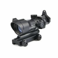 Wholesale ACOG Tactical x32 Red Green Dot Scope With QD Mount for mm Rail