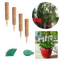 Wholesale Other Garden Supplies Coir Moss Pole Stick Scindapsus Plant Climb Rod Stakes Supports Poles Extendable Climbing Coir Totem Support