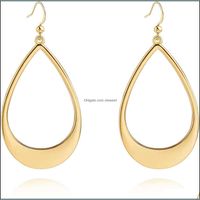 Wholesale Dangle Chandelier Earrings Jewelry Statement Long Gold Round Imitation Spherical Pendant Womens Light Disc Coin Geometric Plane Ding K P
