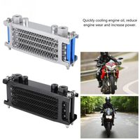 Wholesale Aluminum Alloy Universal Motorcycle Engine Oil Cooler Cooling Radiator For Motorbike Dirt Bike CC CC Assembly