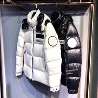 Wholesale Down Jacket Men s and Women s Autumn Winter Thickened White Duck Filled Warm Cold Proof