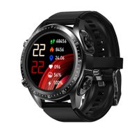 Wholesale IOS Android TWS Earbuts smartwatch in smart watch with bluetooth earphones blood oxygen pressure heart rate waterproof touch screen smartwatches fitness stocks